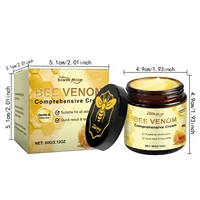 Crème hydratante pour la peau au venin d'abeille, nourrit la sécheresse, Anti-Cellulite, raffermissant, éclaircissant, lissant, crèmes de soins pour le corps et le visage, Non grasse 6