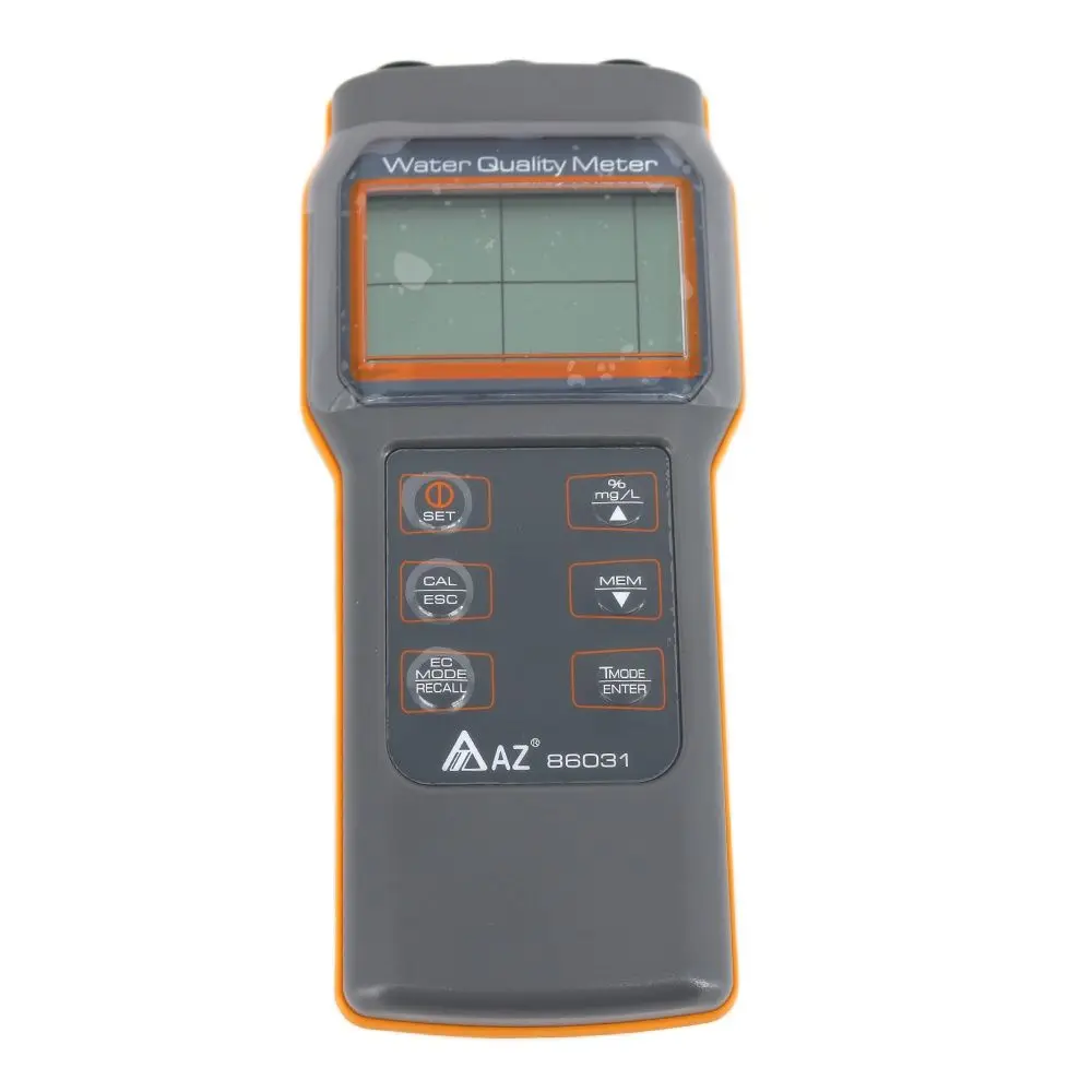 

Upgrade Version AZ86031 Water Quality Tester Dissolved Oxygen Tester PH Conductivity Salinity Temperature Meter