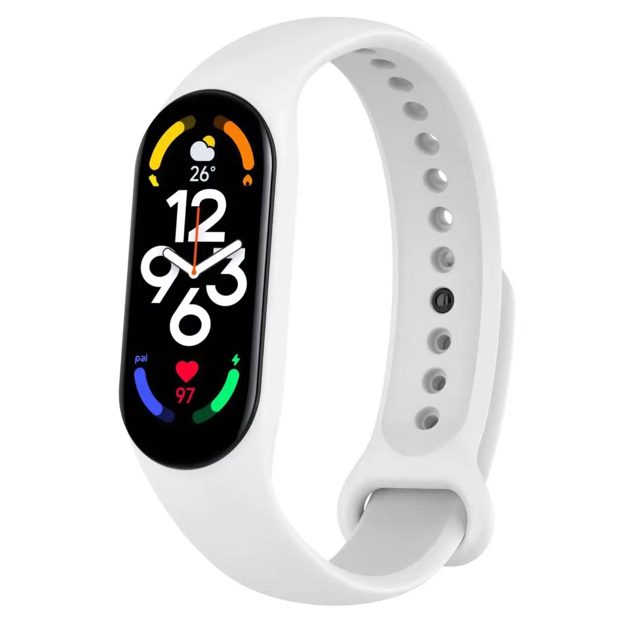 Durable Sports Silicone Strap for Fitness Tracker Bracelet