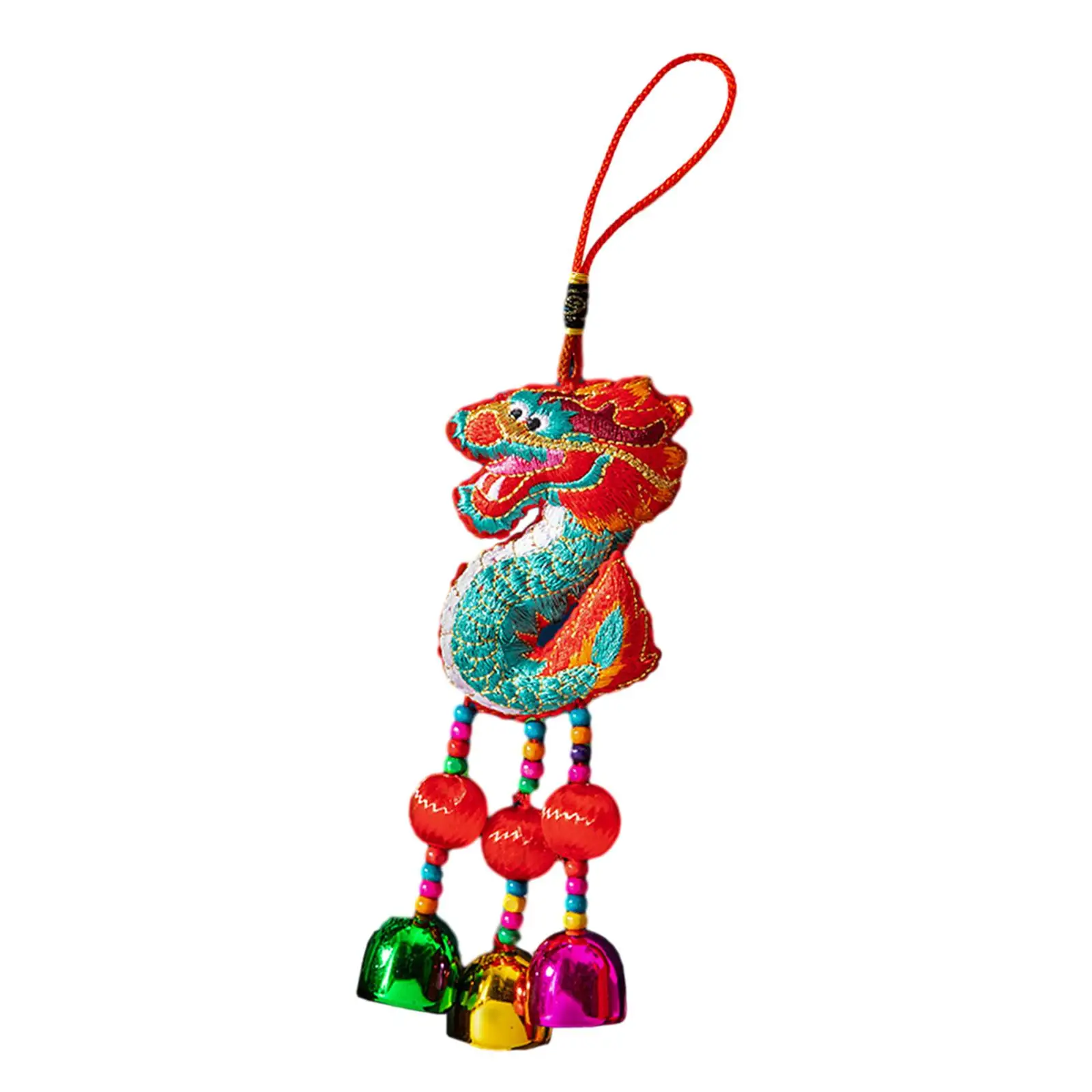 Festive Blessing Wind Chime Pendant Photo Props 2024 Dragon New Year Decoration for Living Room Entryway Home Bedroom Holidays Festive Blessing Wind Chime Pendant Photo Props 2024 Dragon New Year Decoration for Living Room Entryway Home Bedroom Holidays