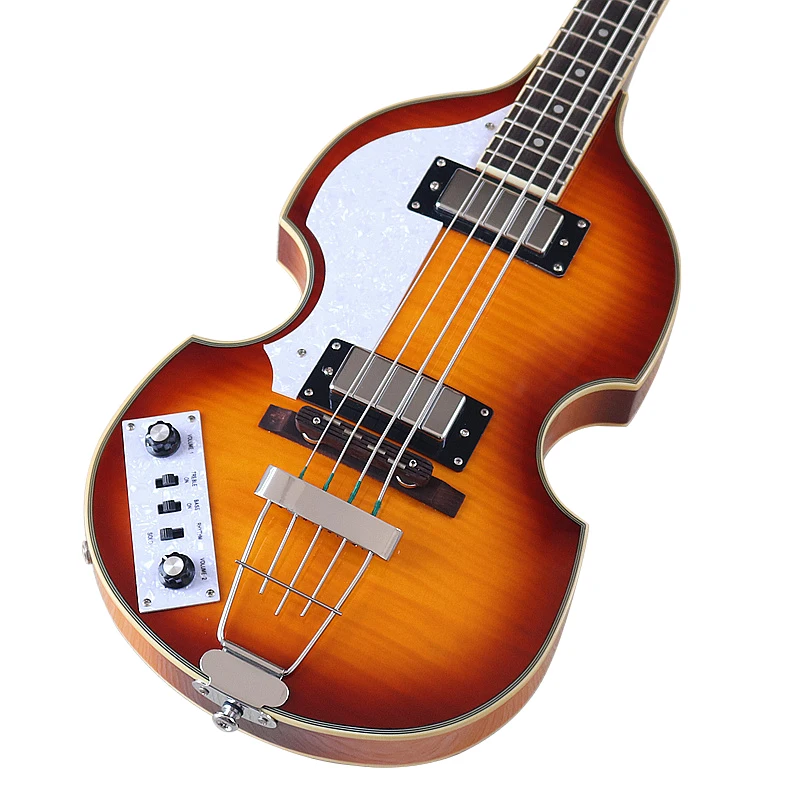 左利き用エレクトリックベースギター,4弦,メイプルボディ,41