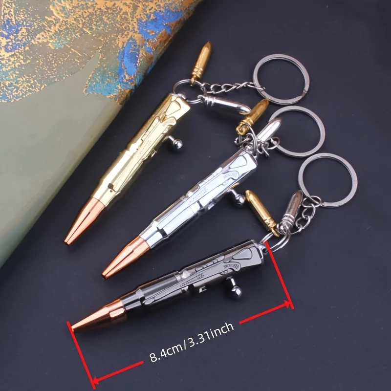 Confezione da 1 penna a sfera compatta ed elegante, utilizzabile per scrivere e come portachiavi, perfetta per insegnanti e studenti, strumento di scrittura professionale, regalo elegante e raffinato, strumento di scrittura per firma in stile vintage. | Penne decorative creative, ideali per il rientro a scuola, Natale e articoli di cancelleria per le festività, con un design elegante, punta fine, scrittura fluida e perfette per firme, un must per gli studenti e una scelta top per gli appassionati di cancelleria. - immagine 2