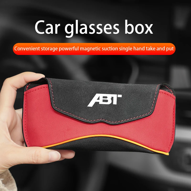 

Auto Sunglasses Holder Multifunction Glasses Storage For ABT Audi Q3 Q5 Q7 A3 A4 A5 A6 RS3 RS4 RS5 RS6 RS7 S4 S5 S6 SQ7 TT