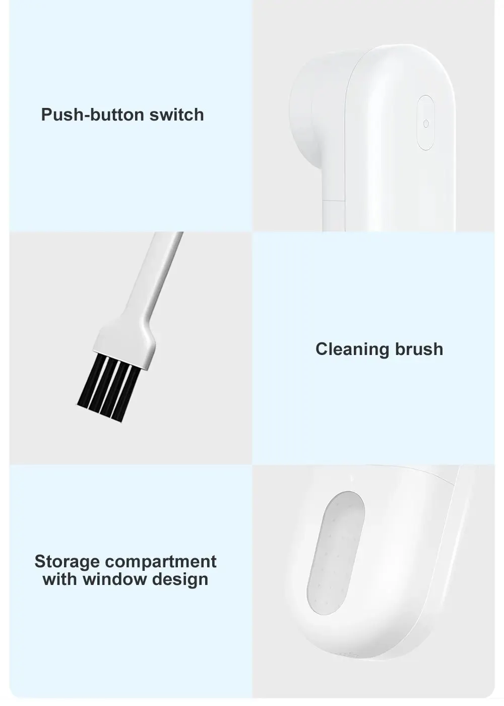 Xiaomi Lint Remover – Rechargeable Fabric Shaver for Clothes & Upholstery, Removes Lint, Fuzz & Bobbles, Portable Design - Alletron
