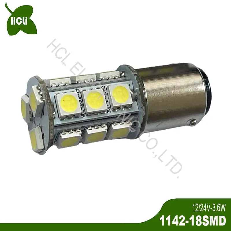 

High quality AC/DC12/24V 1142 BA15d Led Signal Lamp Marine Warning Light Yacht Bulb Boat Ship Pilot Lamp free shipping 50pcs/lot