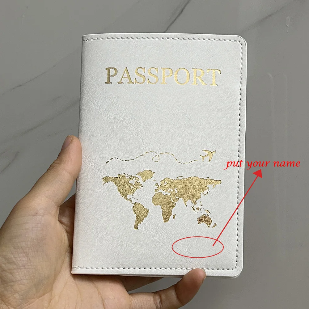 Cute Personalised Passport Covers with Names Interesting Couple Customized  Name Passport Cover Name Tag - AliExpress