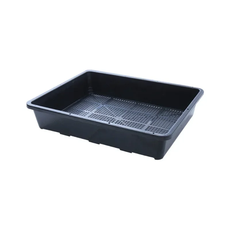 Thickened Seedling Box Rectangular Succulent Pot Leaf Inserted Vegetable Pot Storage and Sorting Tray