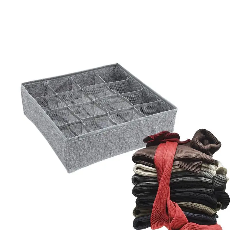 

Sock Organizer For Drawer Honeycomb Socks Underwear Washable Storage Box Panties Socks Scarves Handkerchiefs Organizer For