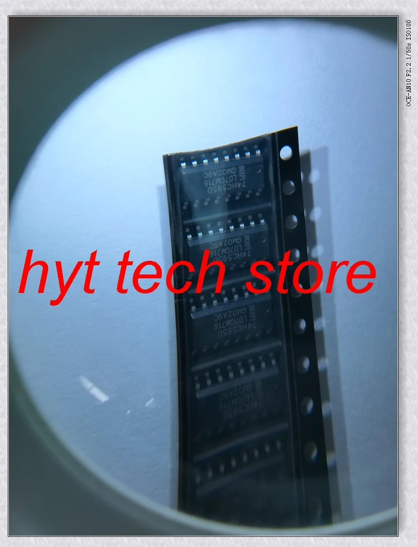 

10 шт./партия 74HC595 74HC595D, 74HC595DWR, ПАКЕТ SOP16, оригинальная фотография