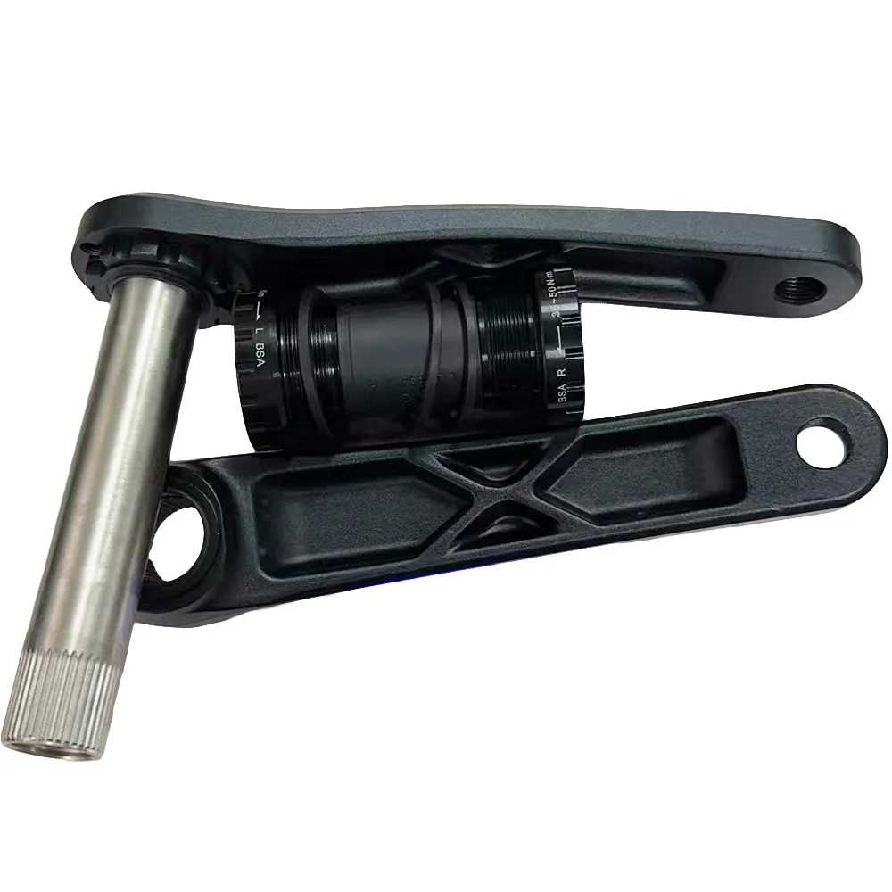 Guarnitura MTB BUCKLOS Doppia 38T/26T 170mm - 2x10 Velocità, Nera, Compatibile Shimano/SRAM