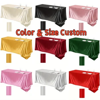 Solid color conference banquet hotel dining table exhibition advertising tablecloth officetable cloth art rectangular tablecloth 1