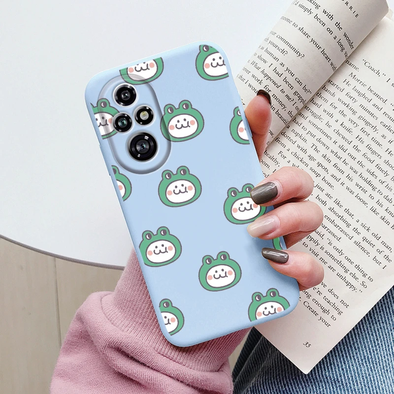 Floral Cartoon Cat Soft Silicone Phone Case - Stylish Protective Cover