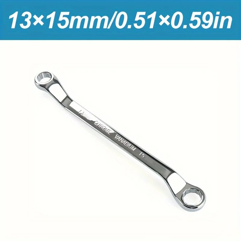 1pc Chrom Vanadium Stahl Dual Kopf Dual-zweck Pflaume Schlüssel Auto Reparatur Schlüssel Werkzeug Auge Schlüssel Reparatur Hardware werkzeug Pflaume Schlüssel – Detail 8