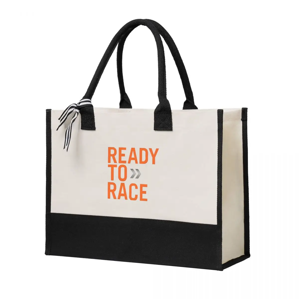 

Ready To Race Logo Canvas Bag Shopping Bag Wedding Decoration Travel Wedding Bag best wedding gift