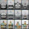 1PC Colorful Crystal Glass Acrylic Nail Cup for Liquid Powder Dappen Dish Lid Bowl Cups Holder Equipment Nail Accessories Tools 6