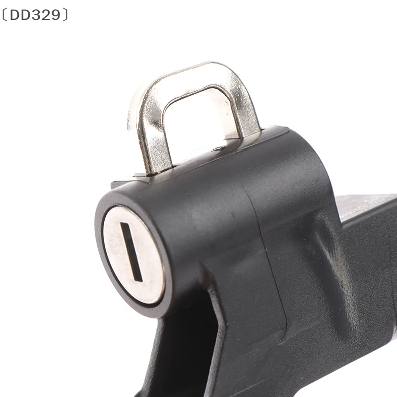 〔DD329〕E-Scooter Helmet Lock Hook 22-26mm Universal Anti-Theft Metal Mount for Front Basket Helmet Security