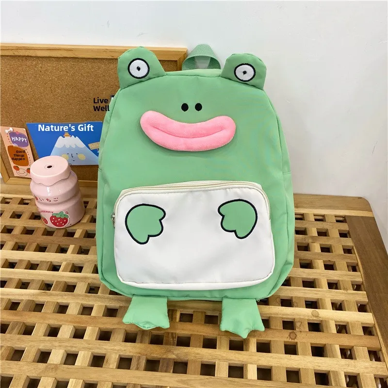 Smiling frog backpack [one upgraded version]