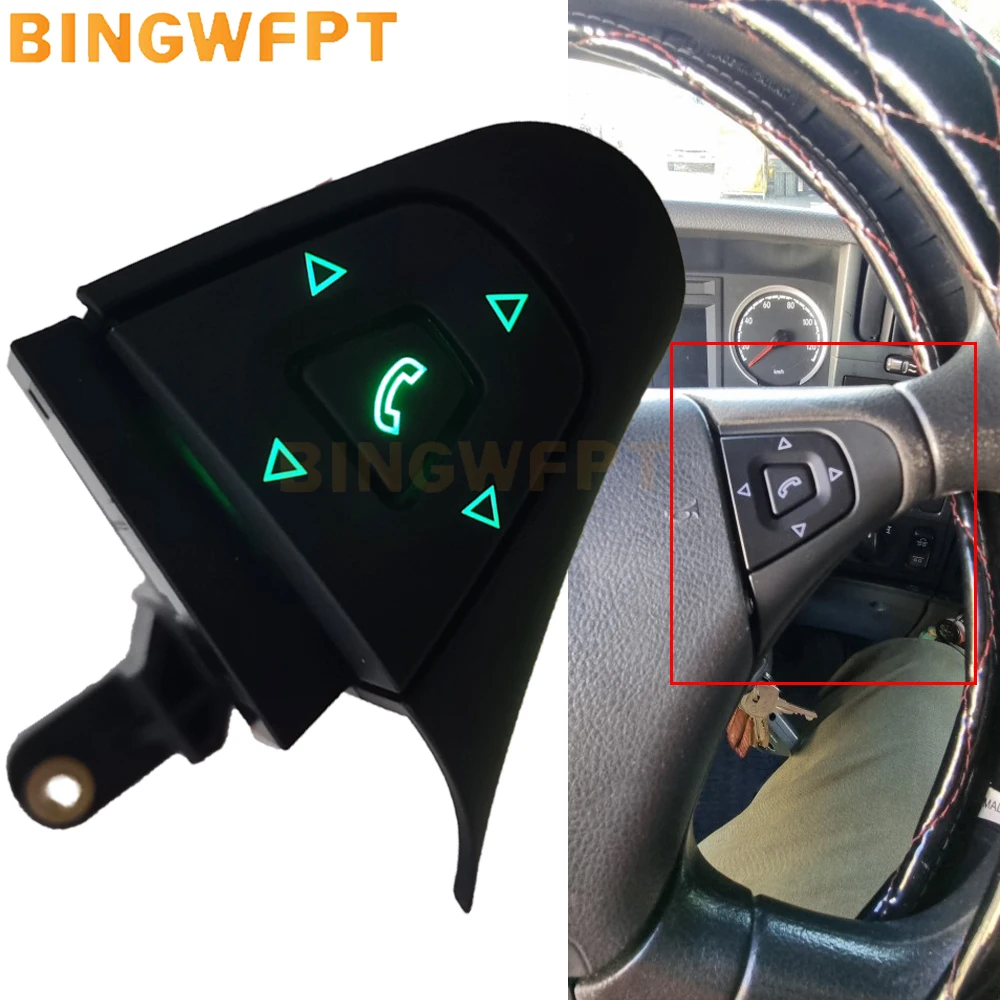 

5Pins Cruise Control Switch Speed Steering Wheel Button Knob Autocruise Menus For SCANIA P G R T Series Truck 1870910 1870909