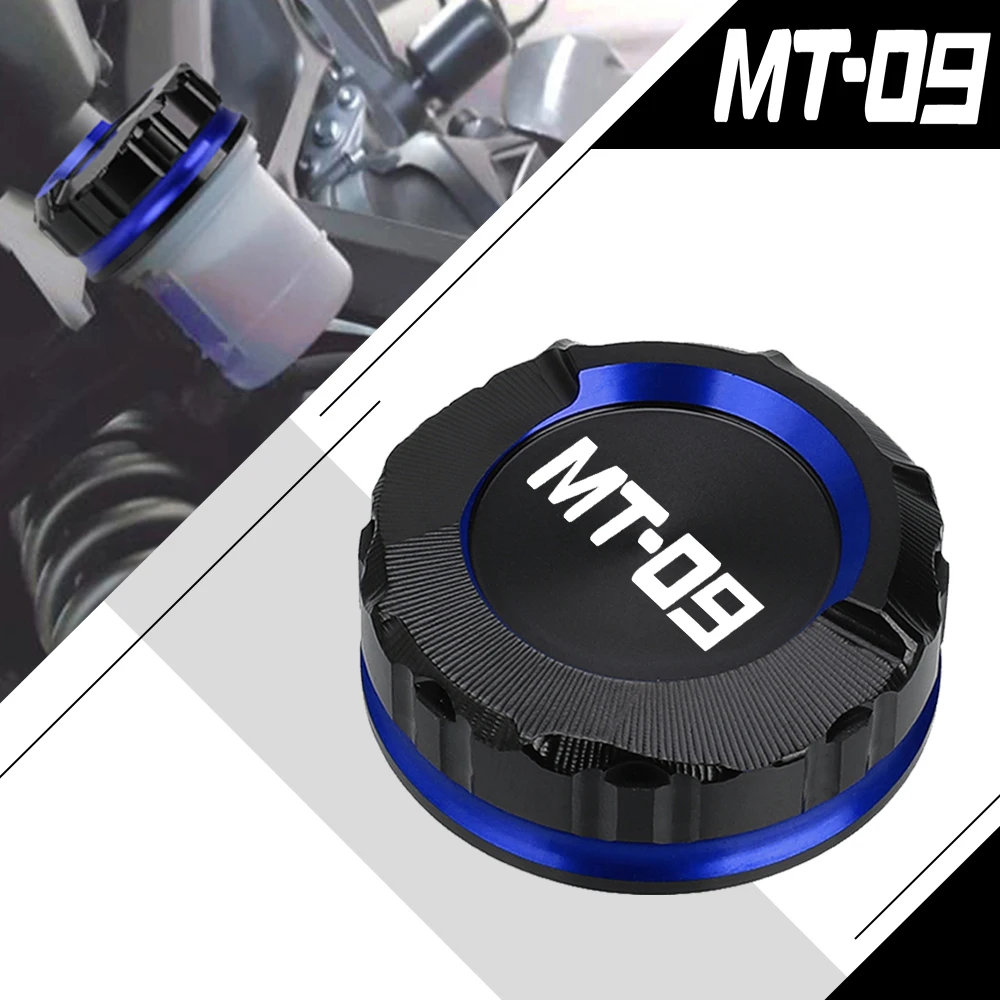 

For Yamaha MT09 MT 09 2018-2023 2022 MT-09 SP Motorcycle Rear Brake Fluid Cylinder Master Reservoir Cover Oil Cap Accessories