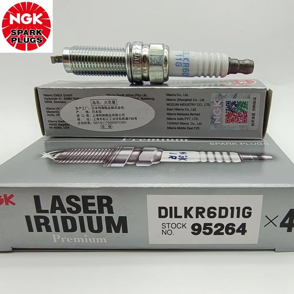 4Pcs-1822A088-Iridium-Platinum-Spark-Plug-DILKR6D11G-95264-NGK-For ...