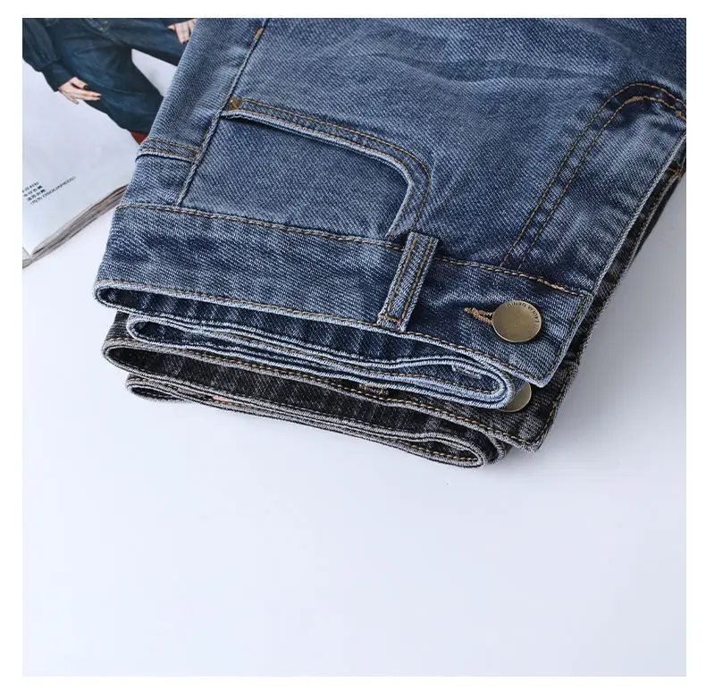High Waisted Denim Shorts for Women's Summer 2026 New Loose A-line Wide Leg Pants Vintage Denim for External Wear Hot Pants