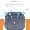 Dog Drinking Water Bowl Floating Non-Wetting Mouth Cat Bowl Without Spill Drinking Water Dispenser Plastic Anti-Over Dog Bowl 3