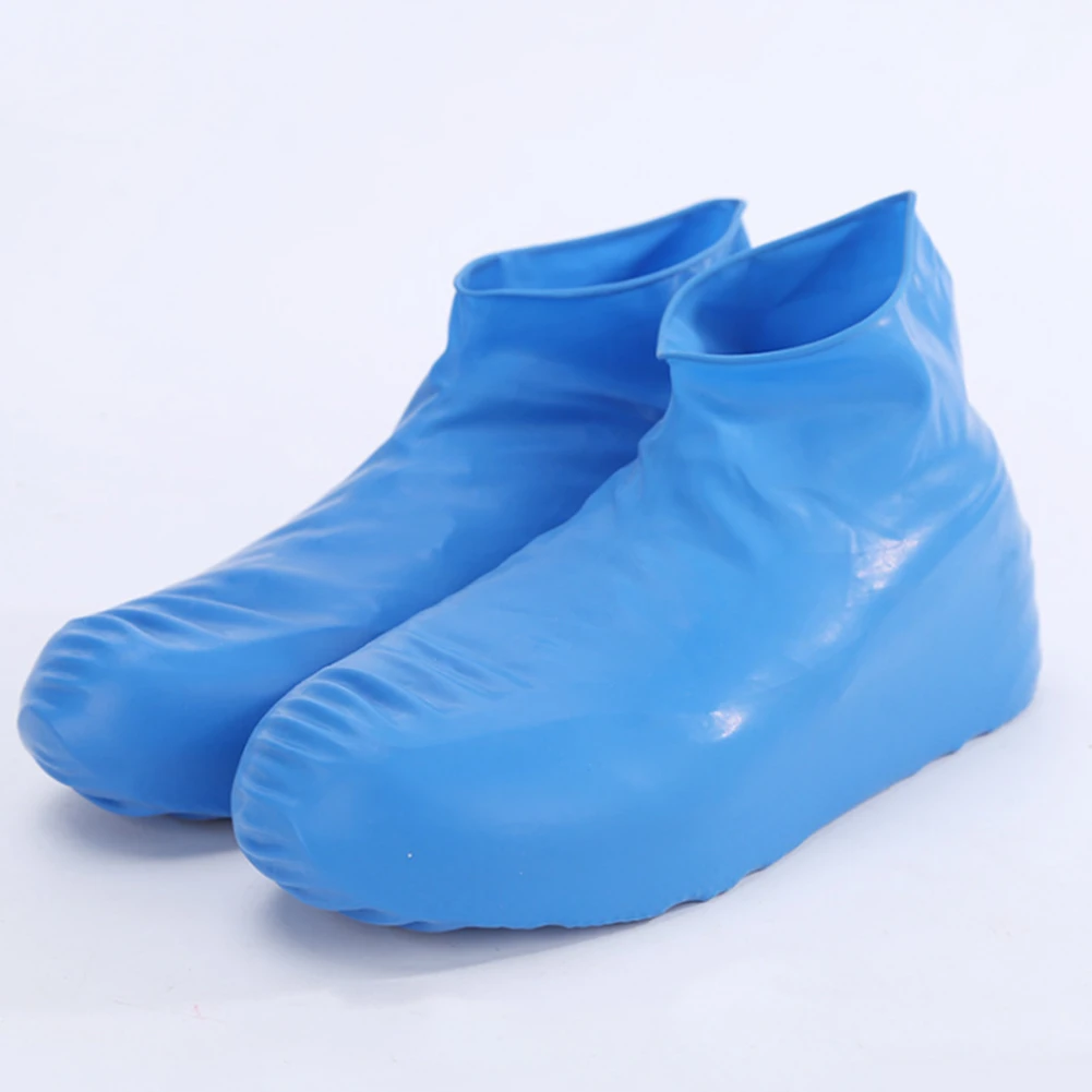 annuleren Op de grond vluchtelingen Latex waterdichte schoenhoezen slipbestendige rubberen regenlaarzen  herbruikbare schoenen anti vuile hoezen elastische voetbedekking dames  heren| | - AliExpress
