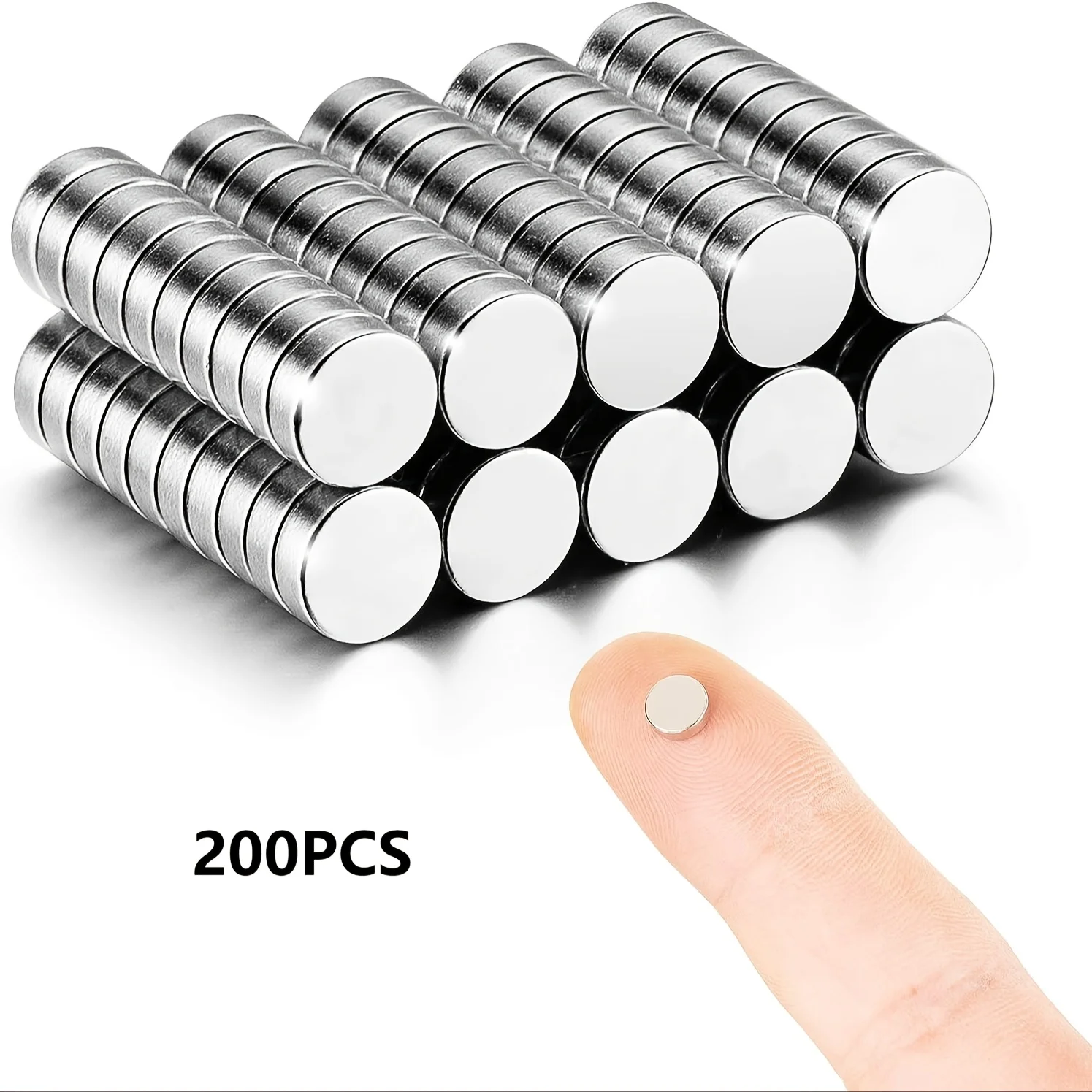 Compact Round Mini Magnet for Office and Refrigerator Use