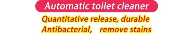 Blue Bubble Toilet Automatic Cleaner with Long Lasting Fragrance and Deodorizing Function Household Bathroom Bowl Deodorizer