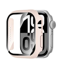 Premium Tempered Glass Protective Cover - 45mm series 7 8 9 (Pink sand)