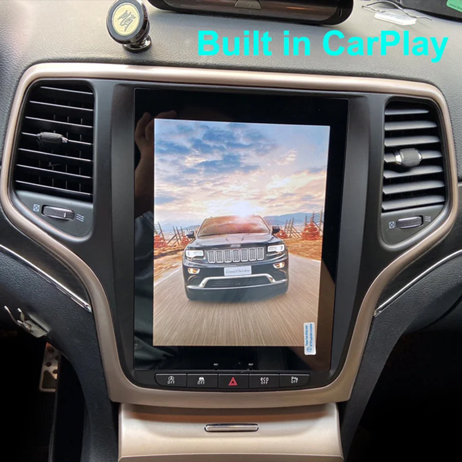 for Jeep Grand Cherokee Radio Upgrade 2014-2020 10.4inch Tesla
