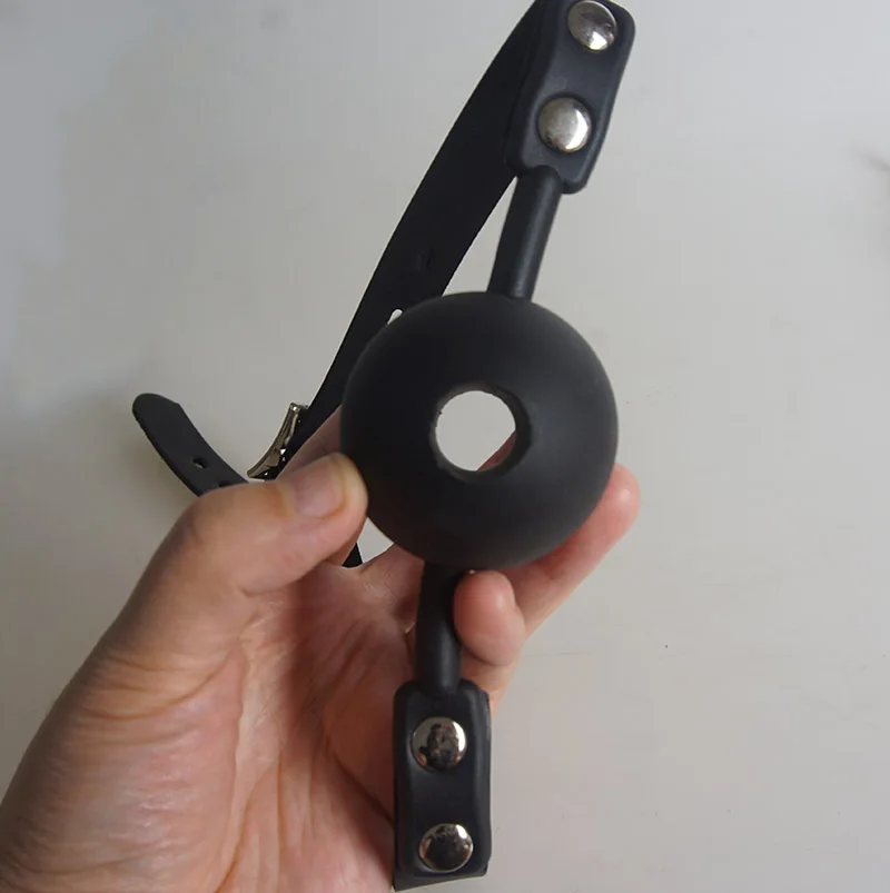 BDSM Silicone Ball Gag,Slave Mouth Gags Bondage Restraints Restriction,Submissive,Sex Toys for Couples,Role Play Adult Games