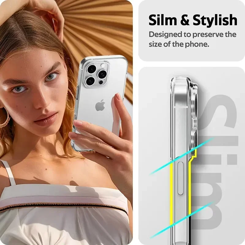 Weiche, transparente TPU-Handyhülle für iPhone 16 11 12 13 14 15 18 Pro Max Mini, ultradünne Rückseitenhülle für iPhone 17 XR XS MAX 8 Plus – Detail 6