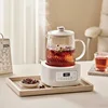 1.2L Smart Health Kettle Home Tea Making Machine Thermal Kettle Office 24h Reservation Glass Flower Teapot Mini Electric Kettle 1