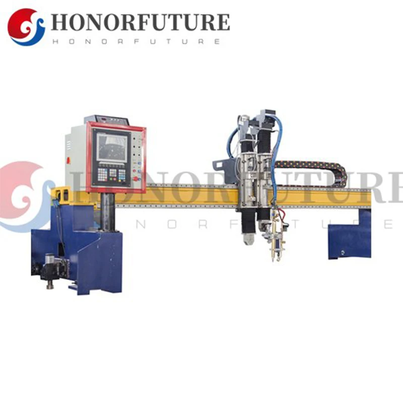 Heavy Duty Cnc Longmen Plasma Flame Cutting Machine 4080 3060 6