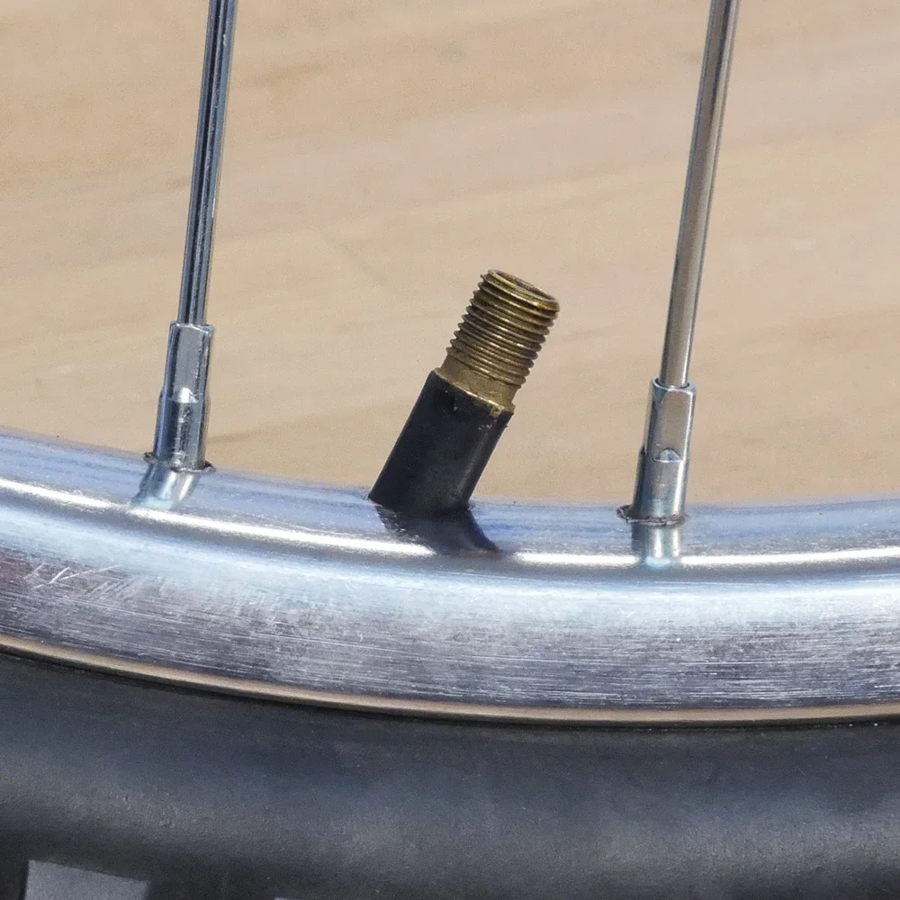 TR413 TR414 Vacuum Tire Valve Nozzle with Dust Cap Car Motorcycle Bicycle Snap-in Tubeless Tyre Rubber Valve Replaceable Parts 5
