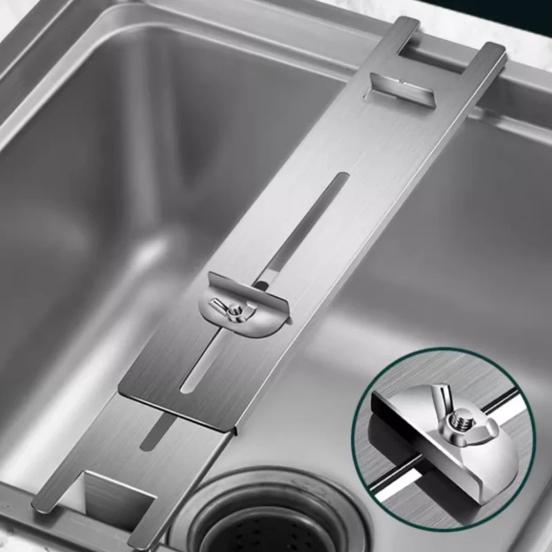 Thickened sink sharpening bracket 304 stainless steel household new adjustable sharpening stone holder