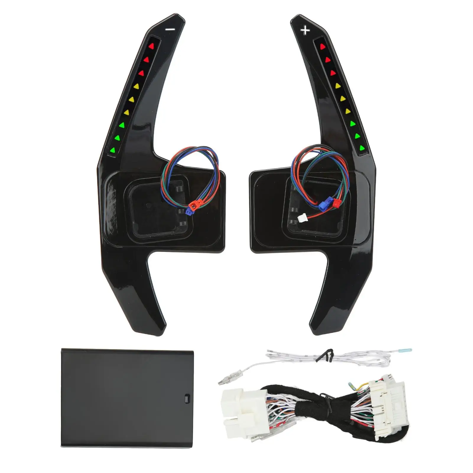 

LED Paddle Shifter Steering Wheel with Water Temp Display 165mm