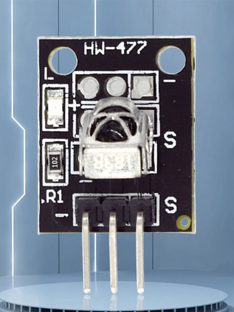 KY-022 원격 제어 모듈 2.7-5.5V IR 원격 제어 수신기 모듈 3핀 TL1838 VS1838B 1838 Arduino DIY 키트용