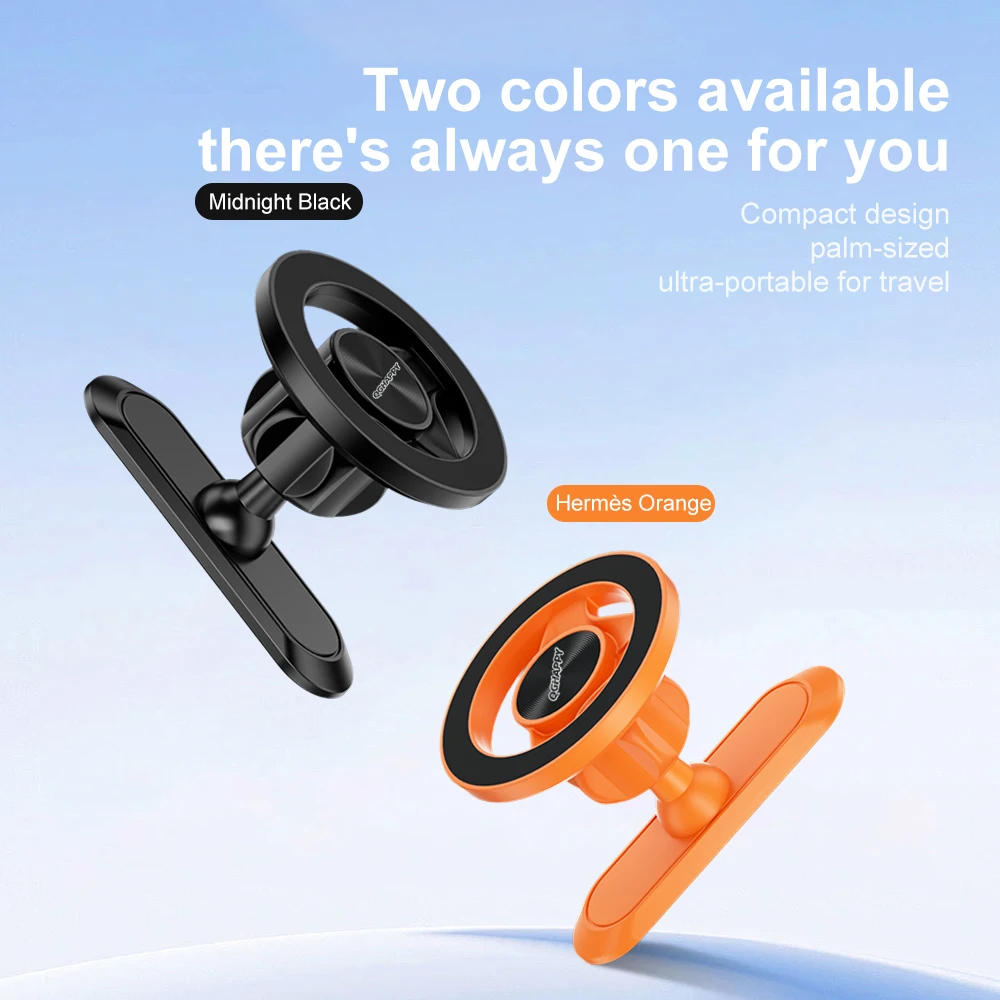 Enhanced Magnetic Phone Holder with 360° Rotation and Anti-Shake Design