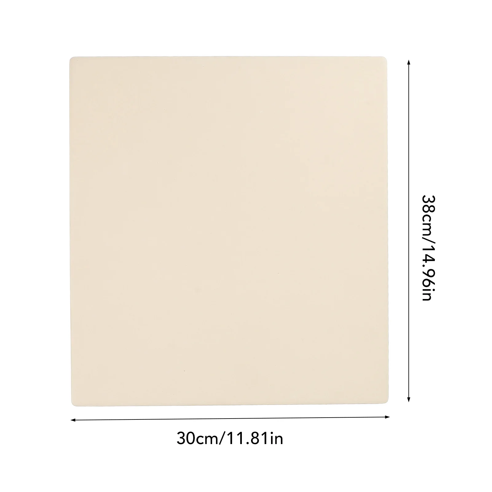 Large Pizza Stone Rectangular Pizza Stone 12x15in Uniform Heat Distribution Easy To Clean Cordierite Baking Stone for Oven Grill