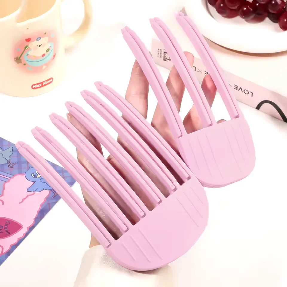 1/2 내추럴 플러피 헤어핀, 무열 헤어핀, DIY 헤어스타일 플러피 도구, 헤어 루트 클립, 컬링 고정 쉐이프 클립, 헤어핀 세트