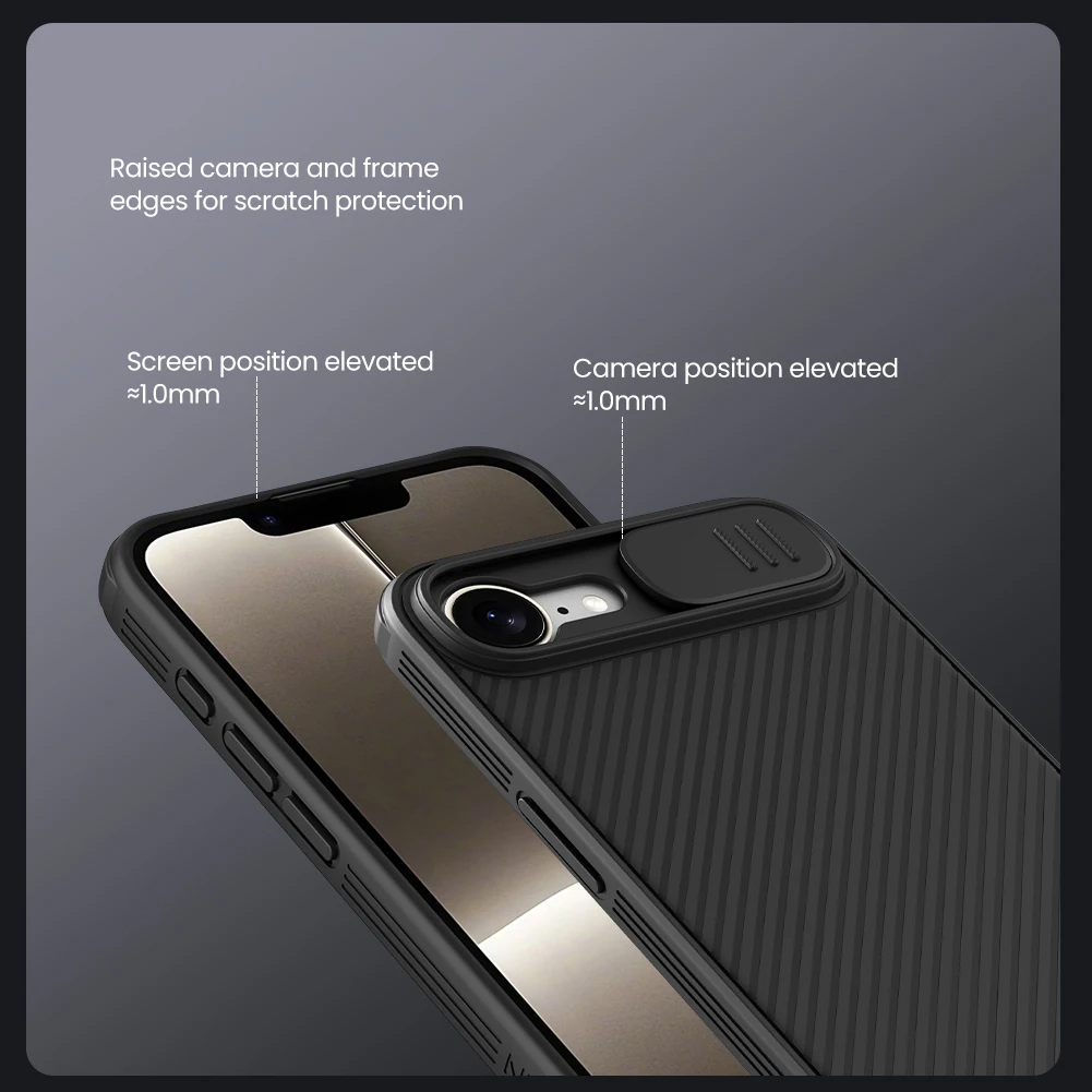 Nillkin Camshield Pro Slide Lens Bumper Case with Camera Protection