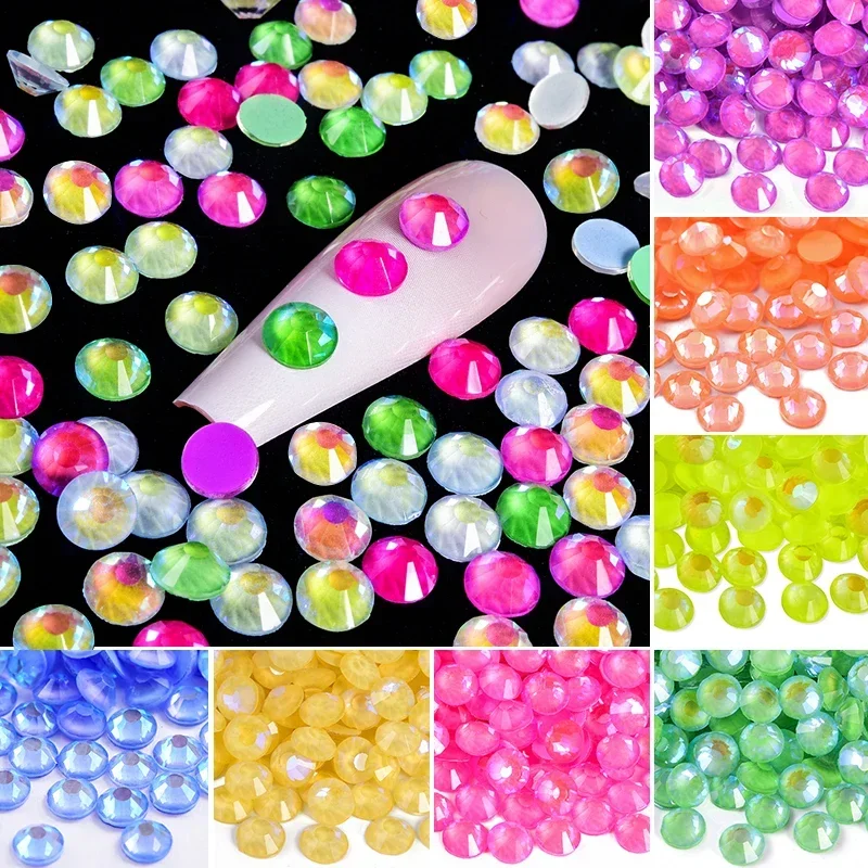 

14400pcs Bulk Wholesale Luminous Crystal Glass Ss6-ss20 Flatback Rhinestones Glitter For Decorations