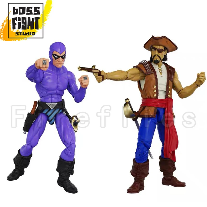 

1/18 3.75inches Boss Fight Studio Action Figure Singh Pirate The Phanton Anime Collection Model Toy Free Shipping