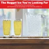 Deco Chef Self Dispensing Nugget Ice Maker Countertop, 46LB Per Day Automatic Chewable Ice, 1.8LB Per Hour 3