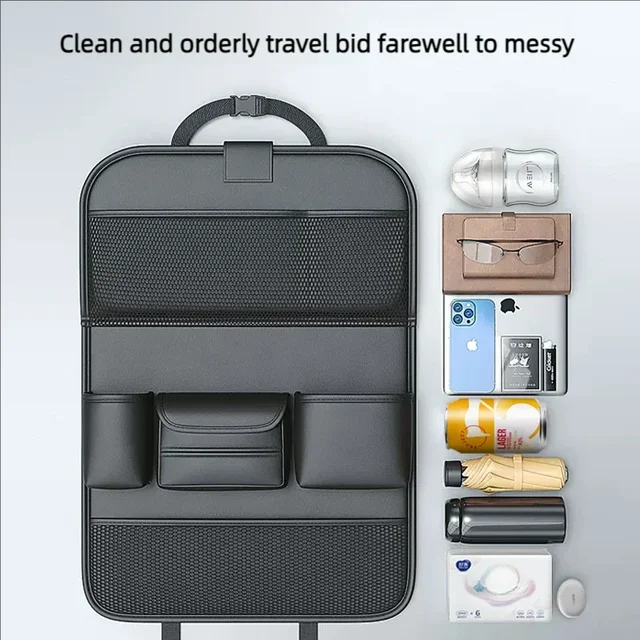 Car Seat Back Storage Bag 6