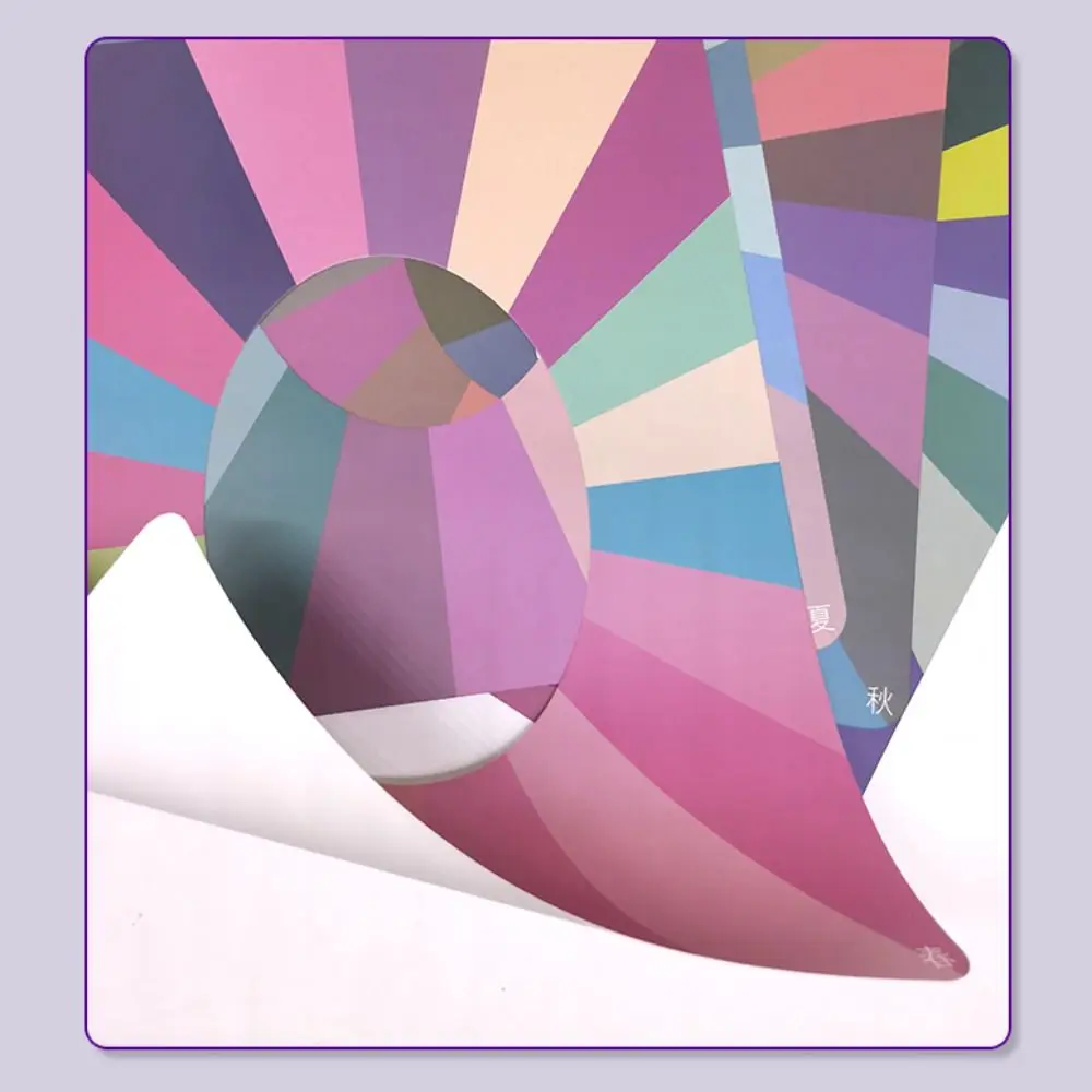 Four Seasons Skin Color Self Test Card for Spring Summer Autumn Winter Cold Warm Color Cards Clothing Color Matching Color Card