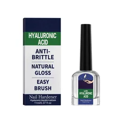 Natural Nail Hardener & Growth Fortifier - 11ml Long - Lasting Strength and Repair Formula (Nail Polish)