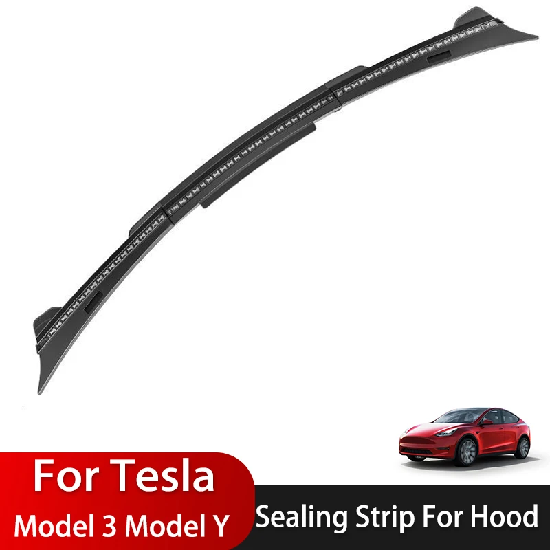 For Tesla Model 3 Y Front Chassis Waterproof Rainproof Cover Water Strip  Air Inlet Protective Cover Modification Accessories - Stowing Tidying -  AliExpress